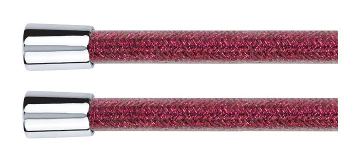 Flessibile doccia antitorsione in PVC- Colore viola