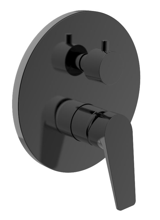 Miscelatore Incasso 2 Vie Nero Prestige