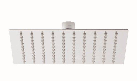 Soffione doccia quadro in acciaio inox finitura a specchio ULTRATHIN QUADRO - BagnoPro