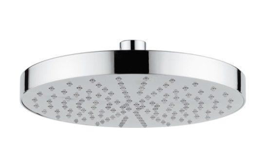 Soffione doccia tondo in ABS cromato getto fisso diametro 200mm SMART - BagnoPro