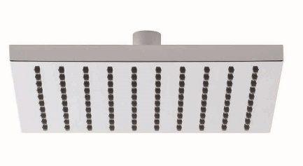 Soffione doccia quadro in ABS cromato getto fisso 200x200mm BOTY - BagnoPro