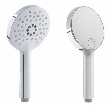 Doccia tonda in ABS cromato 3 getti anticalcare TREND