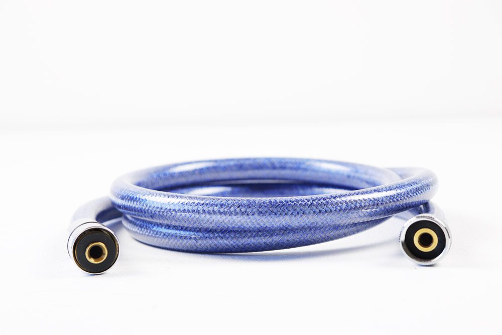 Flessibile doccia antitorsione in PVC- Colore blu - BagnoPro