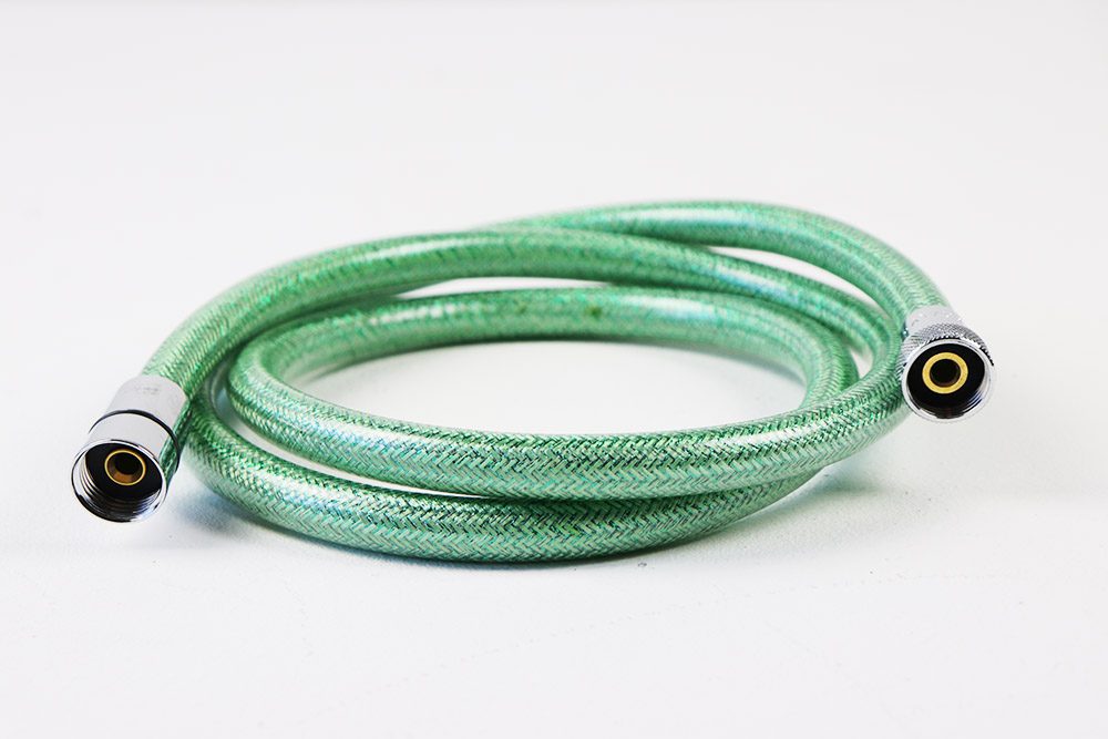 Flessibile doccia antitorsione in PVC- Colore verde - BagnoPro