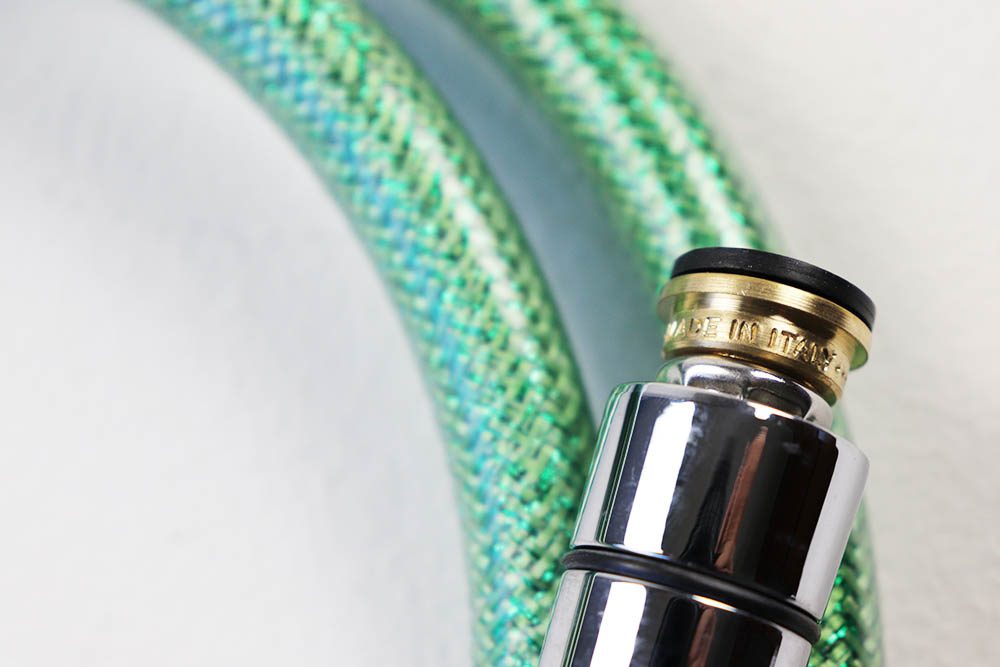 Flessibile doccia antitorsione in PVC- Colore verde - BagnoPro