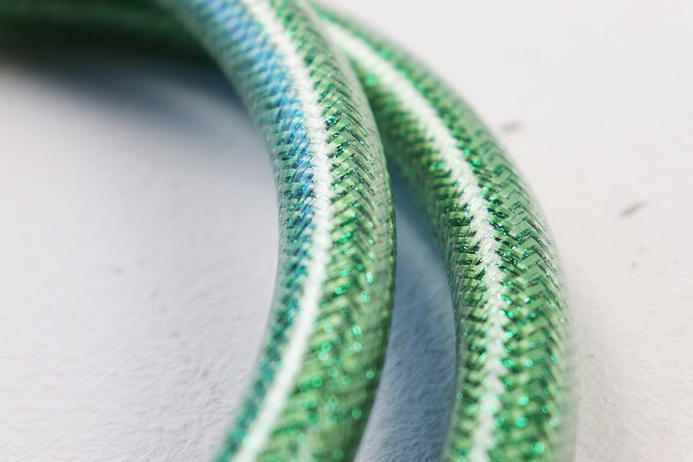 Flessibile doccia antitorsione in PVC- Colore verde - BagnoPro