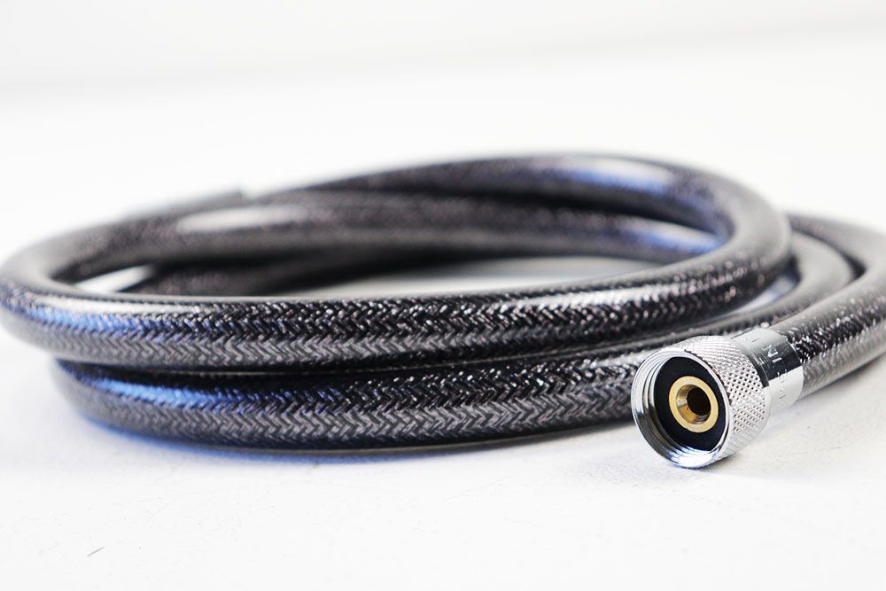 Flessibile doccia antitorsione in PVC- Colore nero - BagnoPro