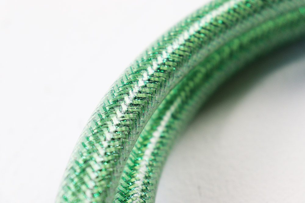 Flessibile doccia antitorsione in PVC- Colore verde - BagnoPro