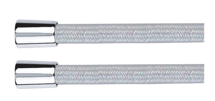 Flessibile doccia antitorsione in PVC- Colore madreperla