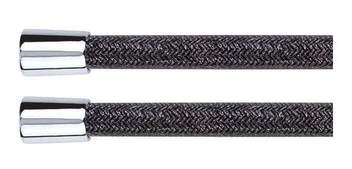 Flessibile doccia antitorsione in PVC- Colore nero - BagnoPro