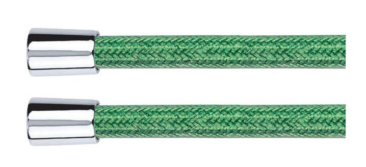 Flessibile doccia antitorsione in PVC- Colore verde - BagnoPro