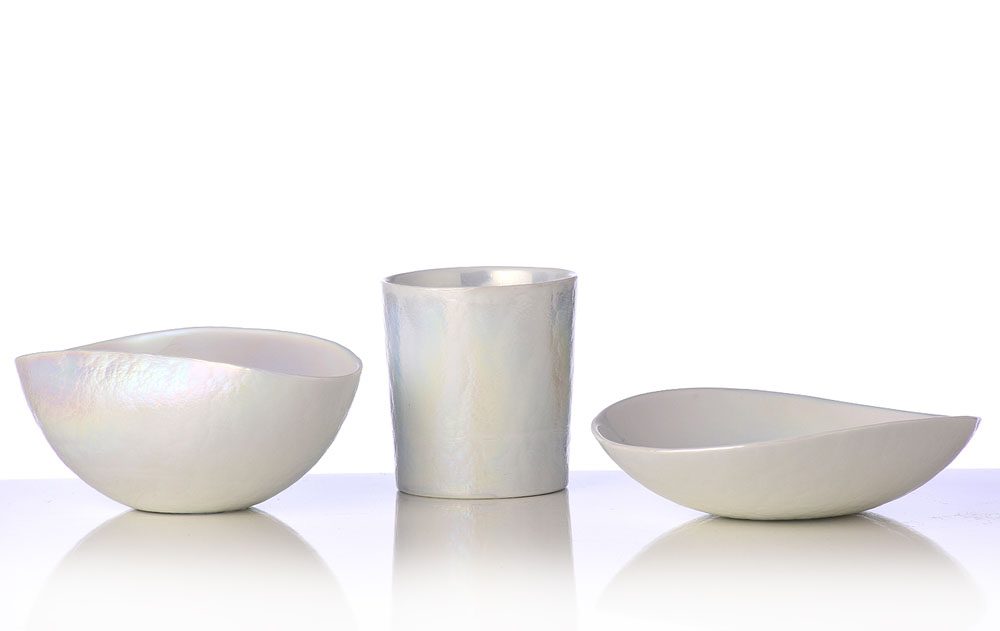 Accessori bagno in vetro di Murano- OPER'art - BagnoPro