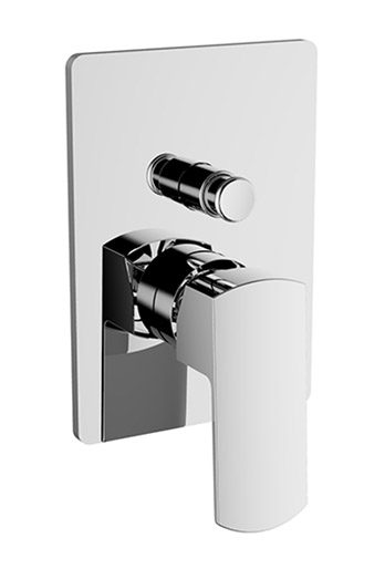 Miscelatore incasso doccia (2 uscite) con cartuccia deviatrice- LOFT