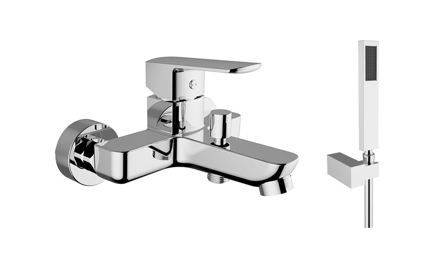 Miscelatore vasca con dotazione doccia- LOFT