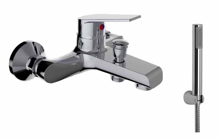 BASE MISCELATORE MONOCOMANDO ESTERNO VASCA - BagnoPro