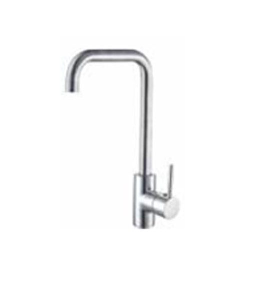 Kitchen mix lavello leva laterale. Bocca girevole canna "L" - BagnoPro