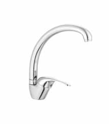 Rubinetto cucina con miscelatore monocomando lavello bocca girevole