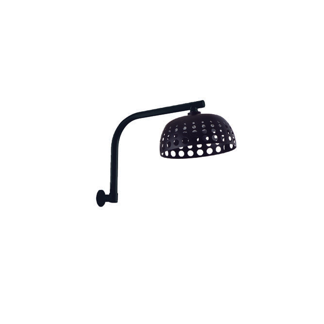 Set doccia- soffione doccia tondo+ braccio doccia curvo- OPER'art - BagnoPro