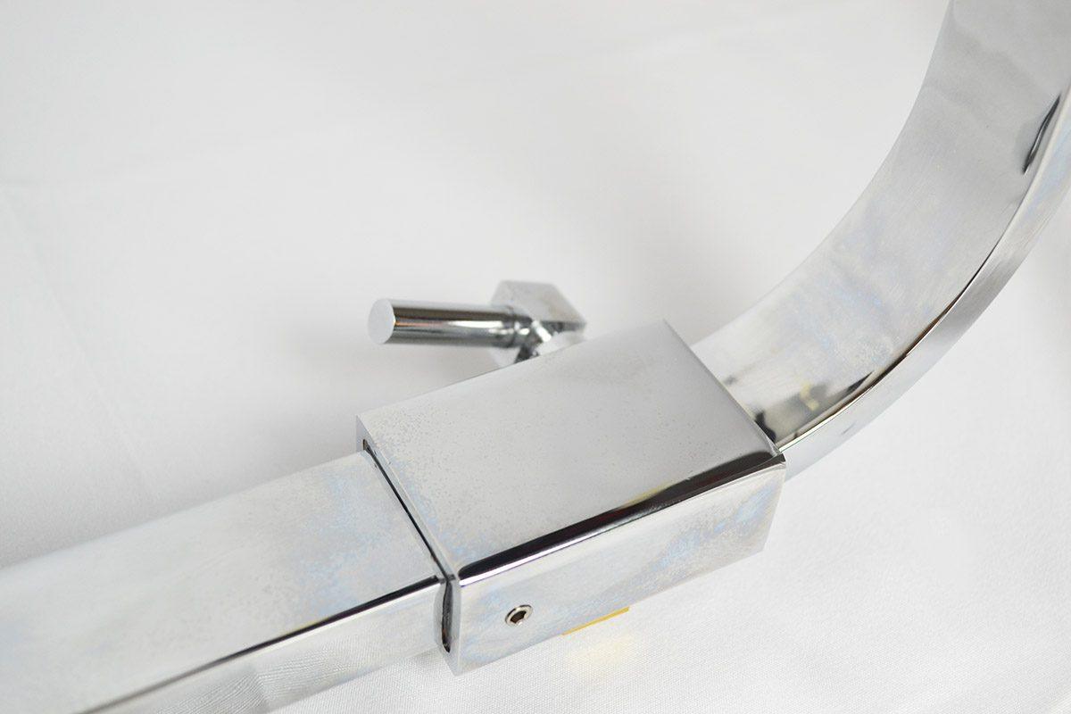 Colonna doccia termostatica DREAM THERMO con soffione quadro e doccia rettangolare - BagnoPro