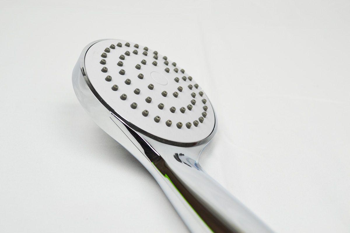 Doccia tonda in ABS cromato getto fisso KITE