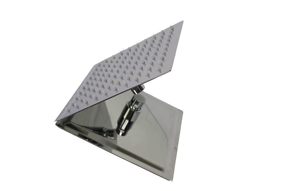 Soffione doccia quadro in acciaio inox finitura a specchio ULTRATHIN QUADRO - BagnoPro
