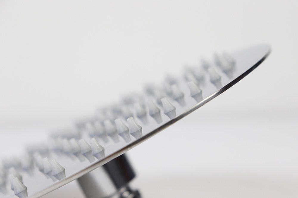 Soffione doccia tondo in acciaio inox finitura a specchio ULTRATHIN TONDO - BagnoPro