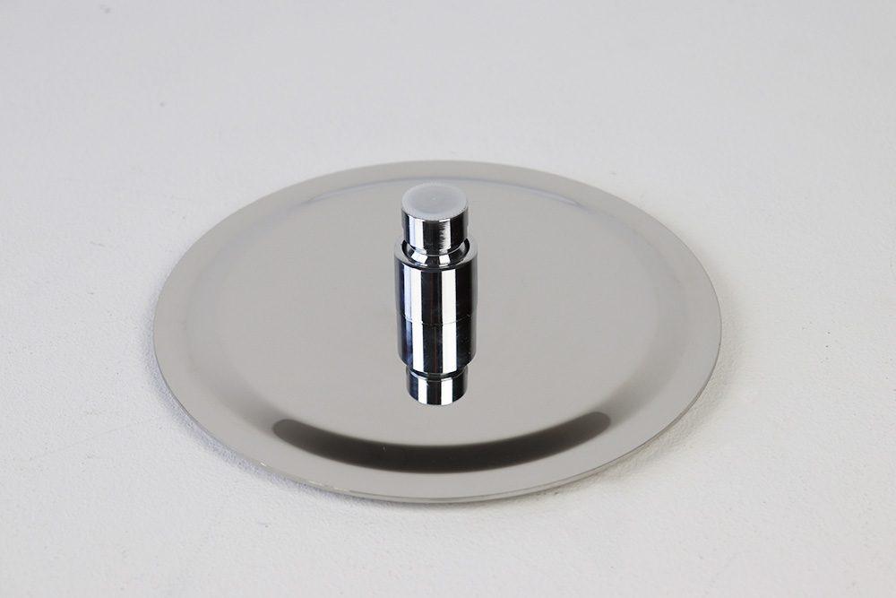 Soffione doccia tondo in acciaio inox finitura a specchio ULTRATHIN TONDO - BagnoPro