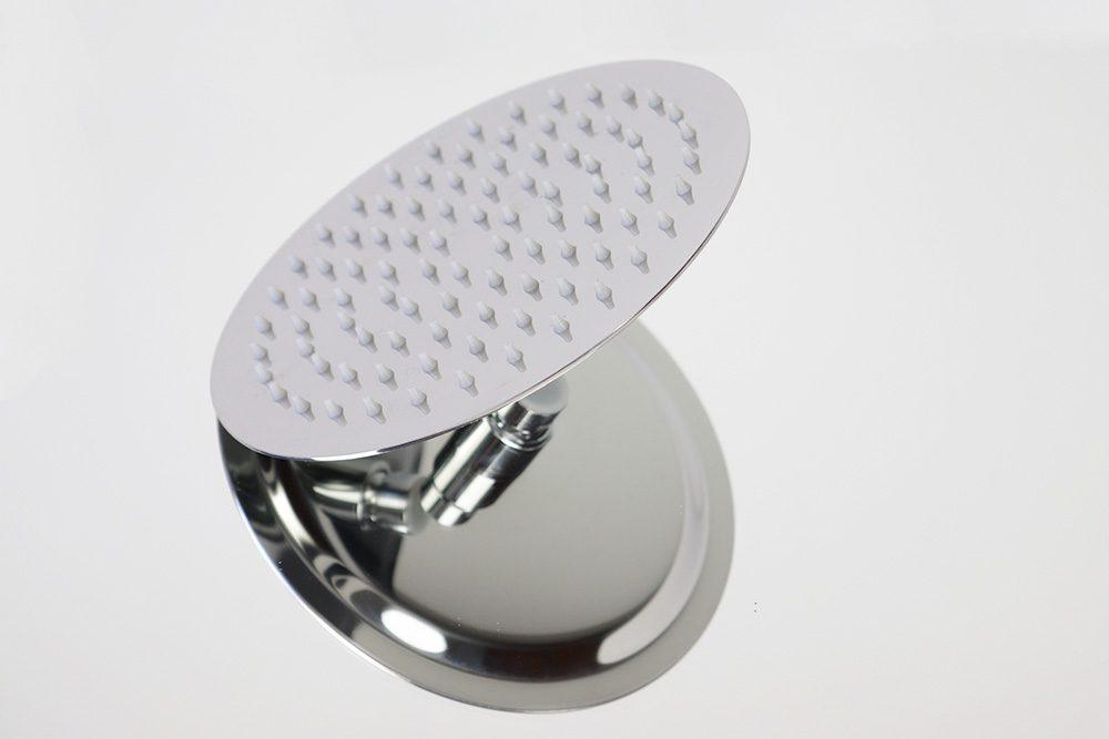 Soffione doccia tondo in acciaio inox finitura a specchio ULTRATHIN TONDO - BagnoPro