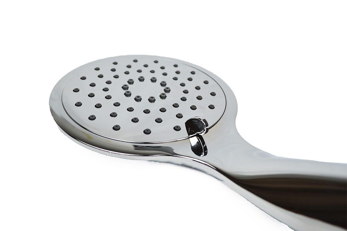 Doccia tonda in ABS cromato 3 getti anticalcare SWING - BagnoPro