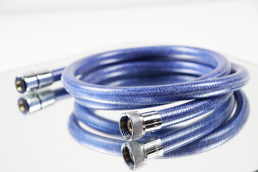 Flessibile doccia antitorsione in PVC- Colore blu - BagnoPro